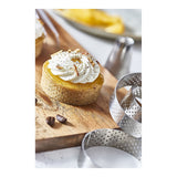 De Buyer Perforated Stainless Steel Round Tart Ring 6,5cm (3099 02) Debuyer02) Debuyer 02)