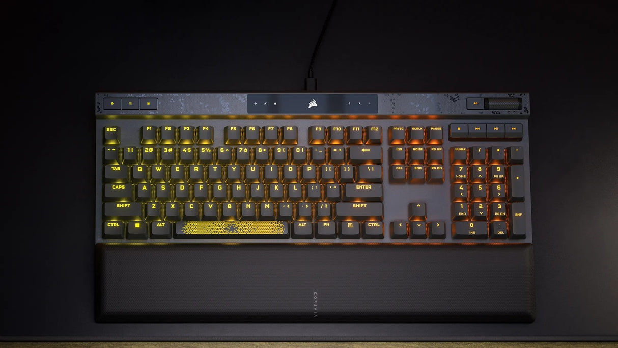 Teclado Alemán Corsair K70 Max Usb Negro