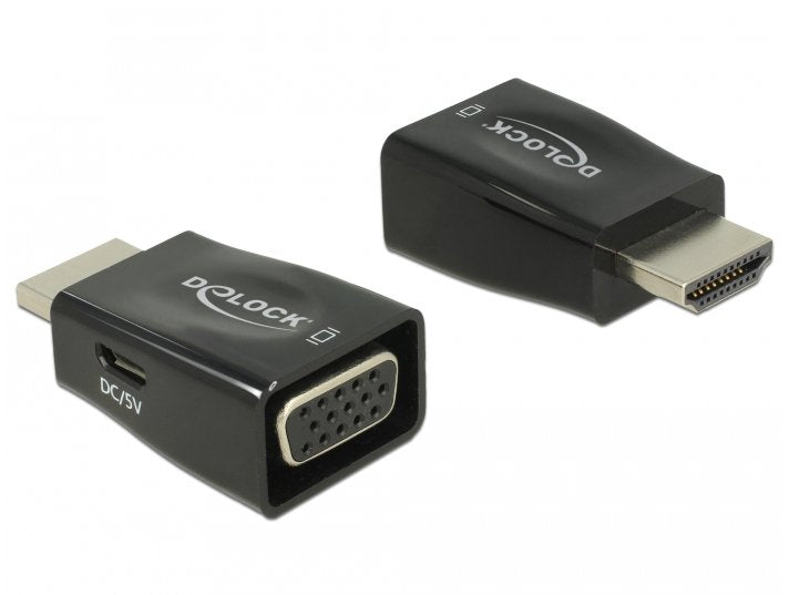Delock Adaptador Hdmi-A Macho Vga Hembra