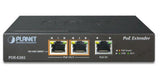 Extensor Planet Poe-E202 Poe, 1 Entrada Poe, 2 Salidas Poe De 25 W, 802.3at / Af, Gigabit