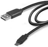 Sbs 3m Usb 2.0 Cable Usb Usb A Micro-Usb B Negro