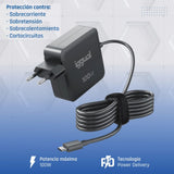 EAN 8435364319918 - iggual PD 100W Universal Negro Corriente alterna Carga rápida Interior imagen 4