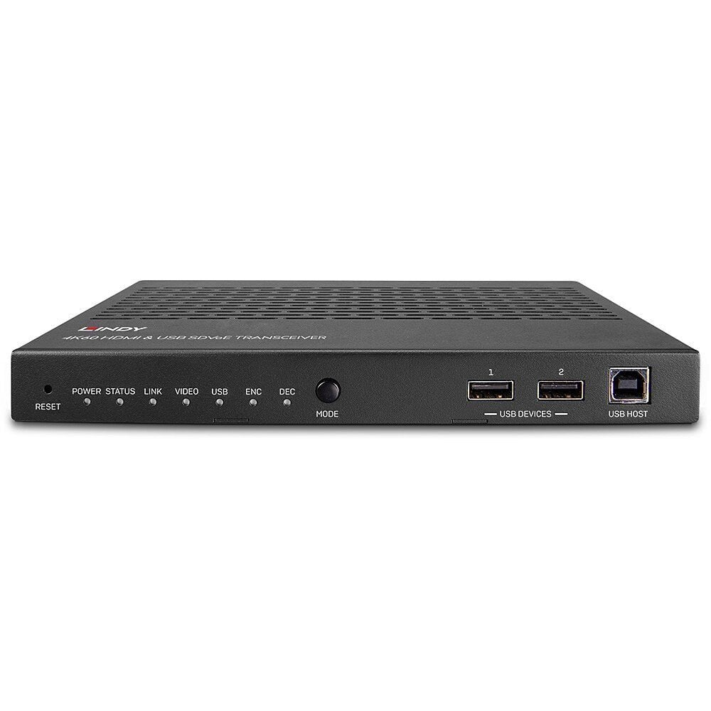 EAN 4002888383653 - Lindy 38365 extensor audio/video Transmisor de señales AV Negro imagen 3