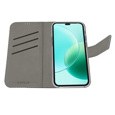 EAN 8021735222361 - Celly WALLY funda para teléfono móvil 17 cm (6.7") Funda cartera Negro imagen 4