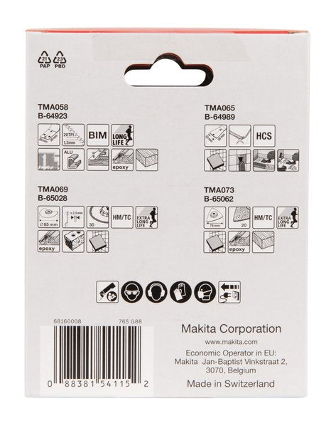 Makita B-67496 Accesorio Para Herramienta Multifunción