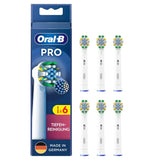 EAN 8006540860793 - Oral-B Deep Cleaning 6 pieza(s) Blanco imagen 1
