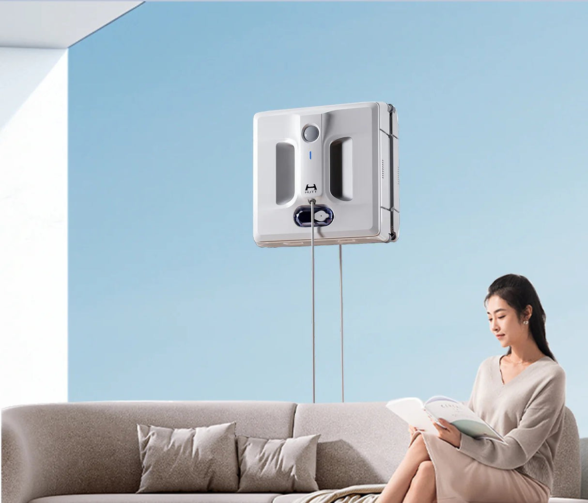 EAN 6971820281006 - Hutt A1 limpiador eléctrico ventana 0,15 L Blanco imagen 3