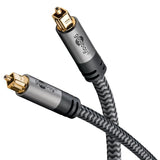 Cable Goobay Más Toslink Negro/Plateado, 1 Metro 65304