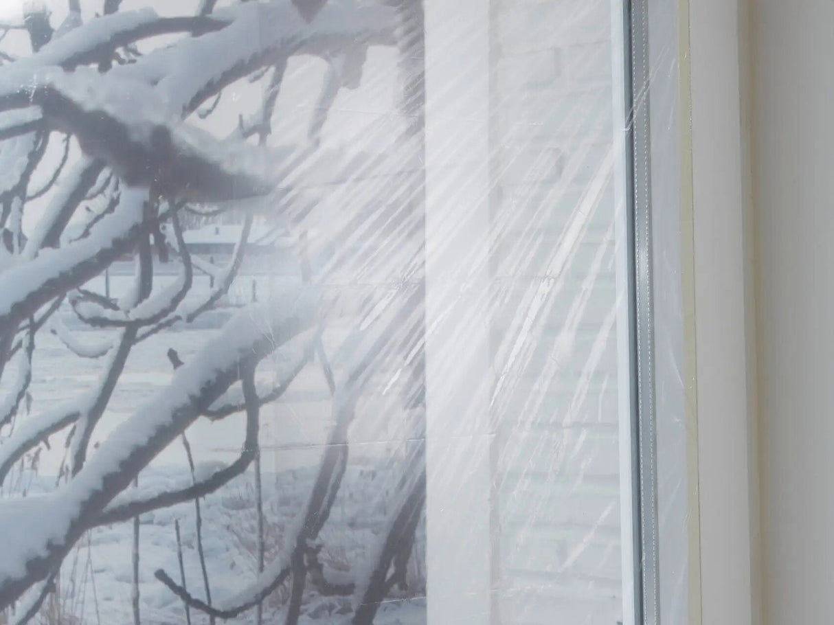 Película Aislante Para Ventanas Tesa Tesamoll Thermo Cover Aislamiento Transparente, 4 Metros X 1,5 Metros 05432-00000-01