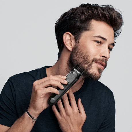 EAN 4210201282112 - Braun Multigroomer MGK3225 depiladora para la barba Batería 13 2,1 cm Negro imagen 5