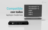 EAN 8595611707100 - i-tec CADUA4KDOCKPDB base para portátil y replicador de puertos Alámbrico USB 3.2 Gen 1 (3.1 Gen 1) Type- imagen 4