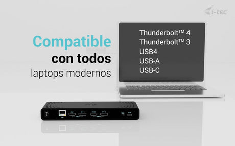 EAN 8595611707100 - i-tec CADUA4KDOCKPDB base para portátil y replicador de puertos Alámbrico USB 3.2 Gen 1 (3.1 Gen 1) Type- imagen 4