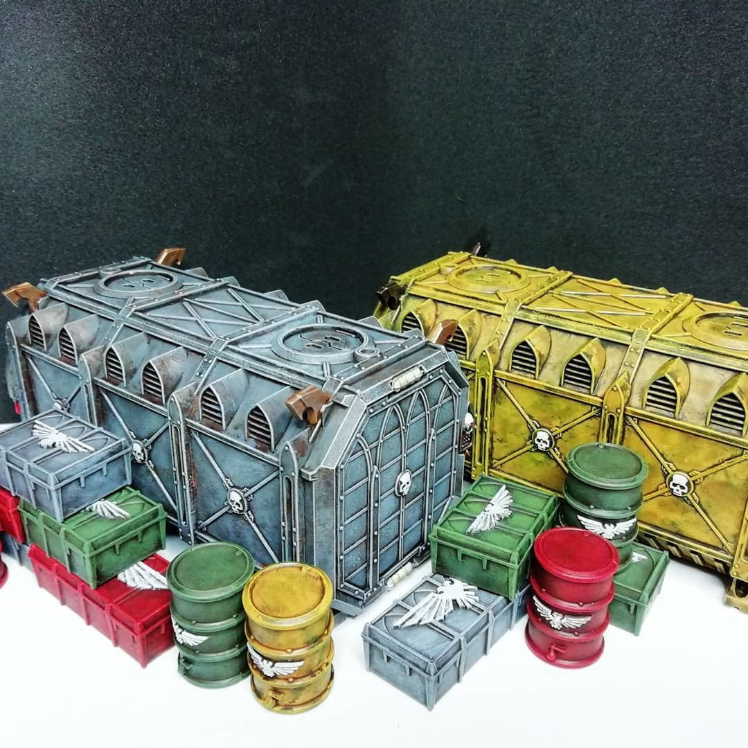 Warhammer 40k - Kampfzone Manufactorum: Gepanzerte Munitorum-Container