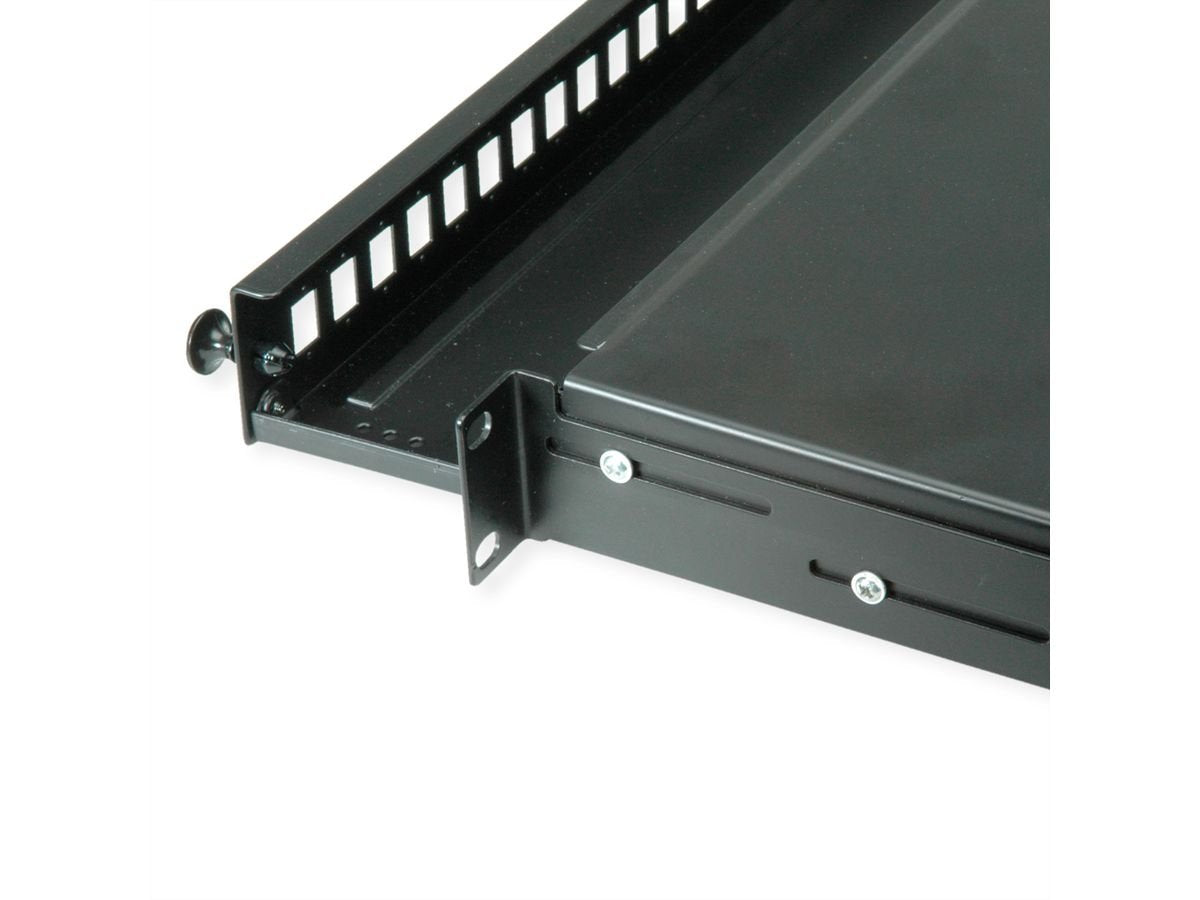 Value 19-Zoll-Spleibox Leer 1 He, Ausziehbar, 24x Sc Sx   Lc Dx