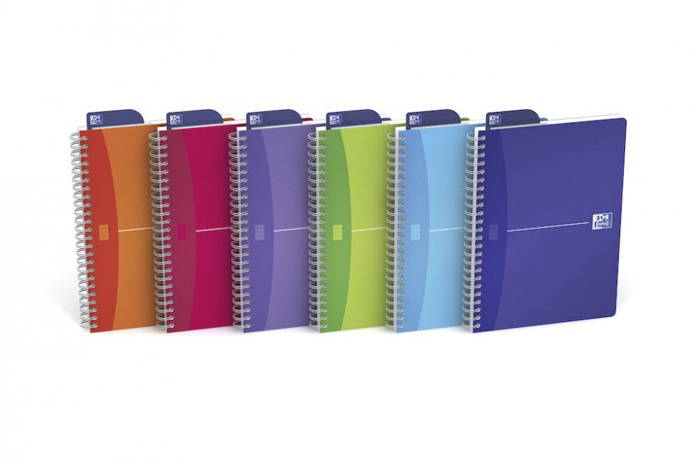 Oxford Spiralbuch Mycolours A5 Cuadriculado 5 Mm - A5