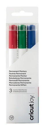 Cricut Joy Permanent Markers 3-Pack 1.0 (Blue, Red, Green)