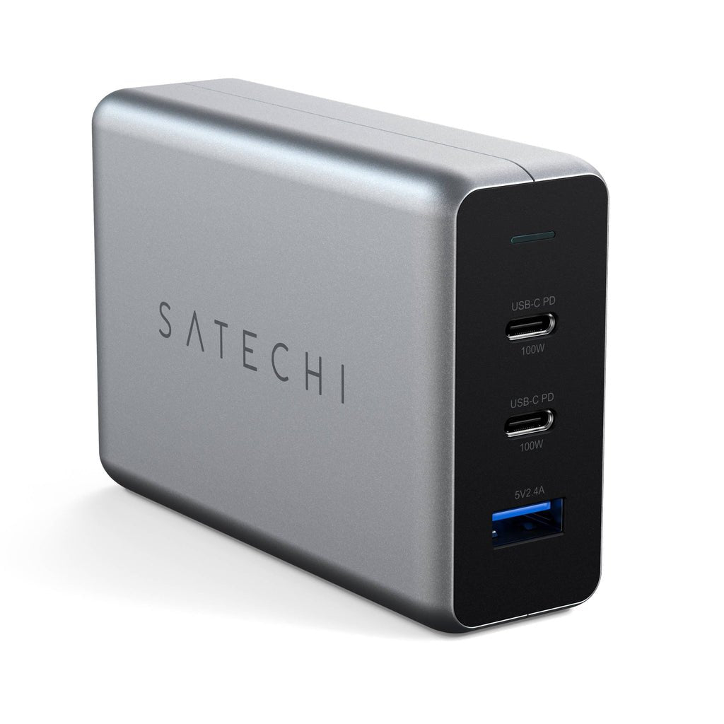 Satechi St-Tc100gm-Eu Cargador De Dispositivo Móvil Universal Gris Corriente Alterna Auto