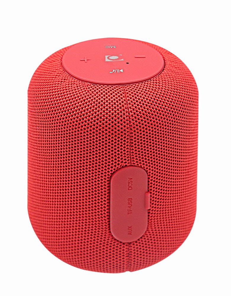 Altavoz Gembird 5w  Bluetooth Con Micro Rojo