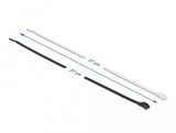 Delock Cablebinder Mit Flachem Kopf L 370 X B 3,6 Mm 100 Stück