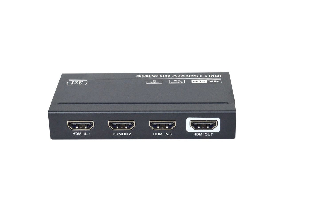 Hdmi Switcher 3x1 8k@60hz  With Cec And Ir