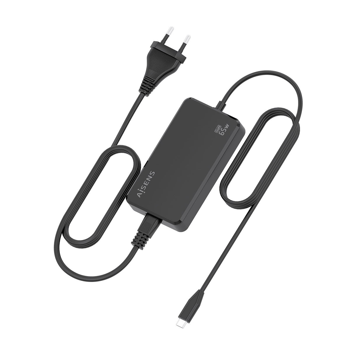 EAN 8435739903858 - AISENS ASCH-1PD65D068-BK adaptador e inversor de corriente Interior imagen 3