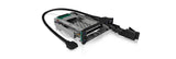 Icy Box Ib-174ssk-U 13,3 Cm (5.25") 1x 2,5"+1x 3,5"  2xsata, Für 5,25"