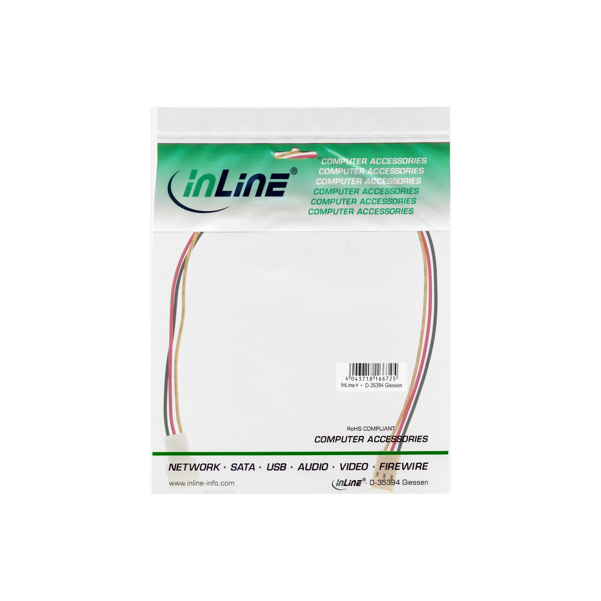 EAN 4043718032259 - InLine 33328L cable de alimentación interna 0,6 m imagen 2