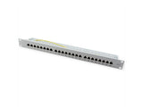 Kat.6a Class Ea 19 Patchpanel 24 P Apantallado Gris