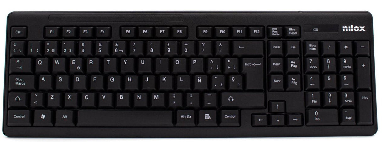 Nilox Teclado + Raton Wireless Esp Negro