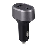 Cargador Allume Cigare T Nb 1x Usb-A Et 1x Usb-C 83w (Negro/Gris)