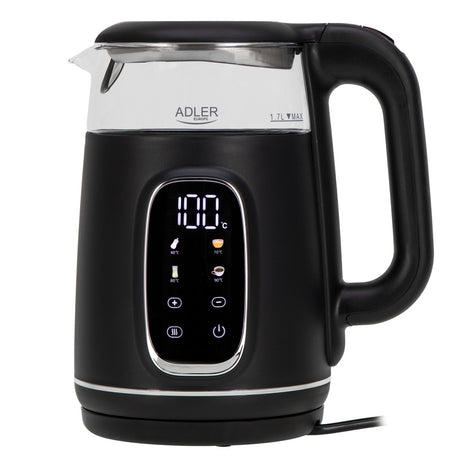 EAN 5905575907783 - Adler AD 1305BS tetera eléctrica 1,7 L 2200 W Negro, Transparente, Plata imagen 1