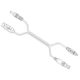 EAN 5715063313473 - Zebra CBL-ET4X-SCHCAB-01 cable de transmisión Blanco imagen 1