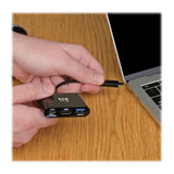 Tripp Lite U444-06n-H4ub-C Adaptador Usb-C A Hdmi 4k Con Puerto Usb-A Y Carga Pd, Hdcp, Negro