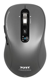Port Designs Pack Keyboard Compact + Mouse Expert Rechargeable Combo Bt+Rf (Fr)