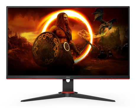 EAN 4038986199919 - AOC 24G2SAE/BK pantalla para PC 60,5 cm (23.8") 1920 x 1080 Pixeles Full HD Negro, Rojo imagen 4