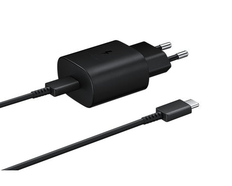 EAN 5715328111080 - Samsung EP-TA800NBEG adaptador e inversor de corriente Interior / exterior 25 W Negro imagen 3
