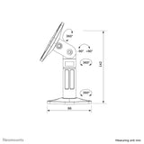 EAN 8717371441104 - Neomounts SPEAKER-W100 soporte de altavoz Techo, Pared Plástico Negro imagen 11