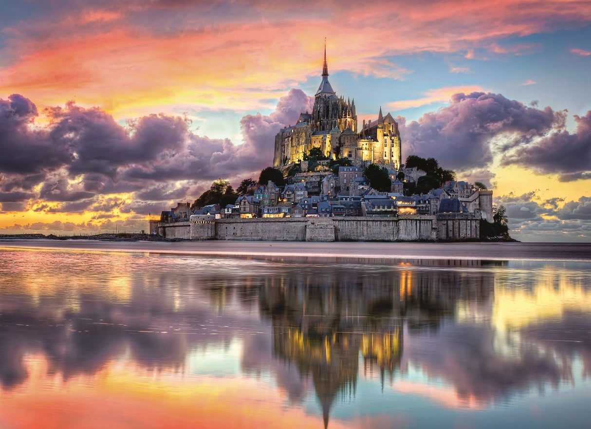 Puzzle Le Magnifique Mont Saint-Michel 1000pzs