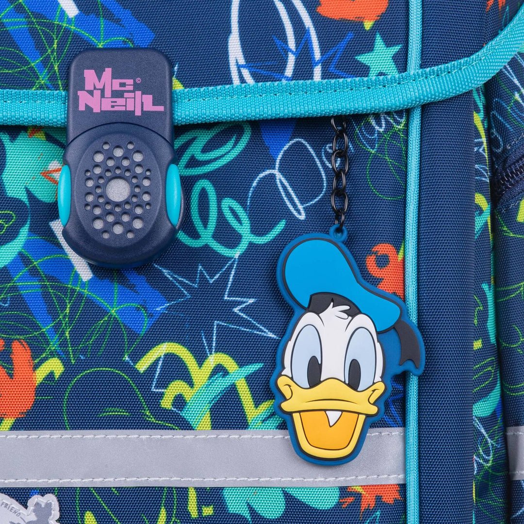 Mcneill Juego De Mochila Escolar Perfecto 5tlg. Donald Duck