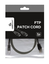 EAN 8716309052023 - Gembird PP22-1M/BK cable de red Negro Cat5e imagen 5