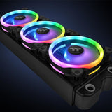 Tt Riing Trio 12 Led Rgb Radiator Fan Tt Premium Edition (3-Fan Pack)