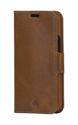 Dbramante1928 Copenhagen Slim - Flip-Hlle Fr Mobiltelefon - Genarbtes Leder - Hellbraun - Fr Apple Iphone 13 Pro Max