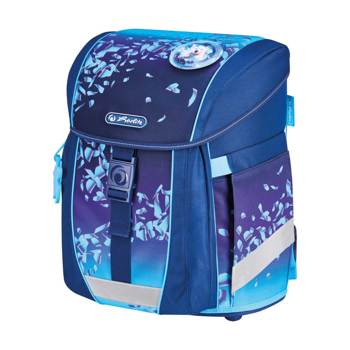 EAN 4008110396330 - Herlitz FiloActive XL Plus Blue Ice juego de mochila escolar Chica Poliéster Azul, Azul oscuro imagen 3