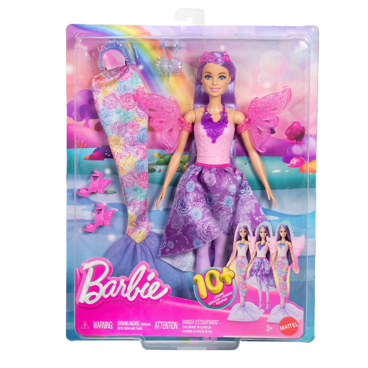 Muñeca Barbie Barbie Fantasía 3 En 1   Jcp74