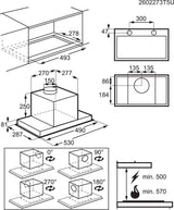 EAN 7332543793976 - Electrolux LFG516X Encastrada Acero inoxidable 580 m³/h imagen 13