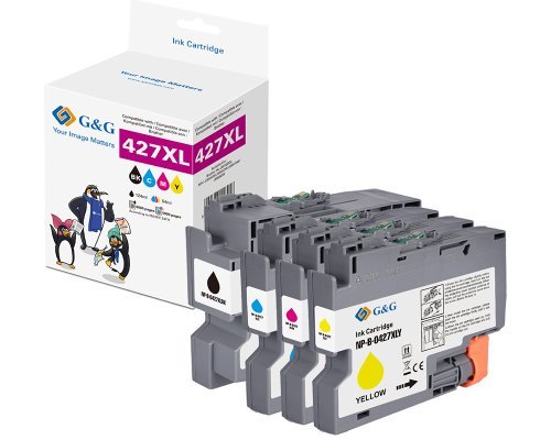 G&G 4 Xl-Tintencartuchon Ersetzen Brother Lc427xlval