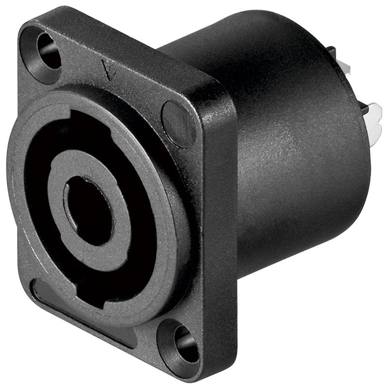 Conector Speakon Cuadrada H Base 4p