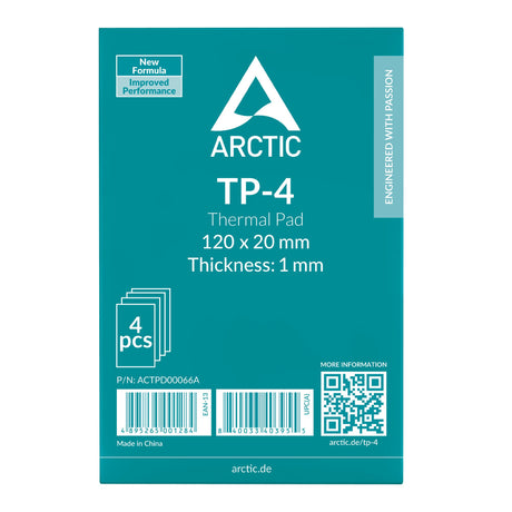 EAN 4895265001284 - ARCTIC TP-4 compuesto disipador de calor Parche térmico imagen 2