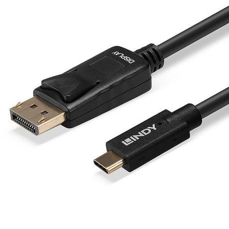 EAN 4002888433075 - Lindy 43307 adaptador de cable de vídeo 10 m USB Tipo C DisplayPort Negro imagen 5