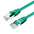 EAN 5704174257509 - Microconnect MC-SFTP6A10G cable de red Verde 10 m Cat6a S/FTP (S-STP) imagen 1
